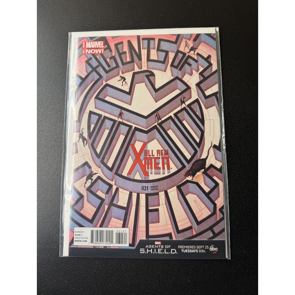Marvel‎ All-New X-Men 31 Variant Edition Pasqual Ferry SHIELD Cover 2014 Comic